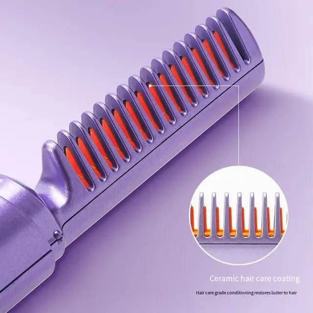 Wireless Hair Straightener Comb