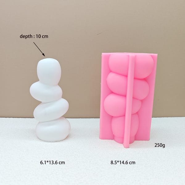 flower vase stone shape - Image 1