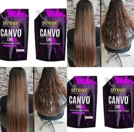 Streax Canvo Line Straightening Cream & Neutralizing Cream Set - Image 1
