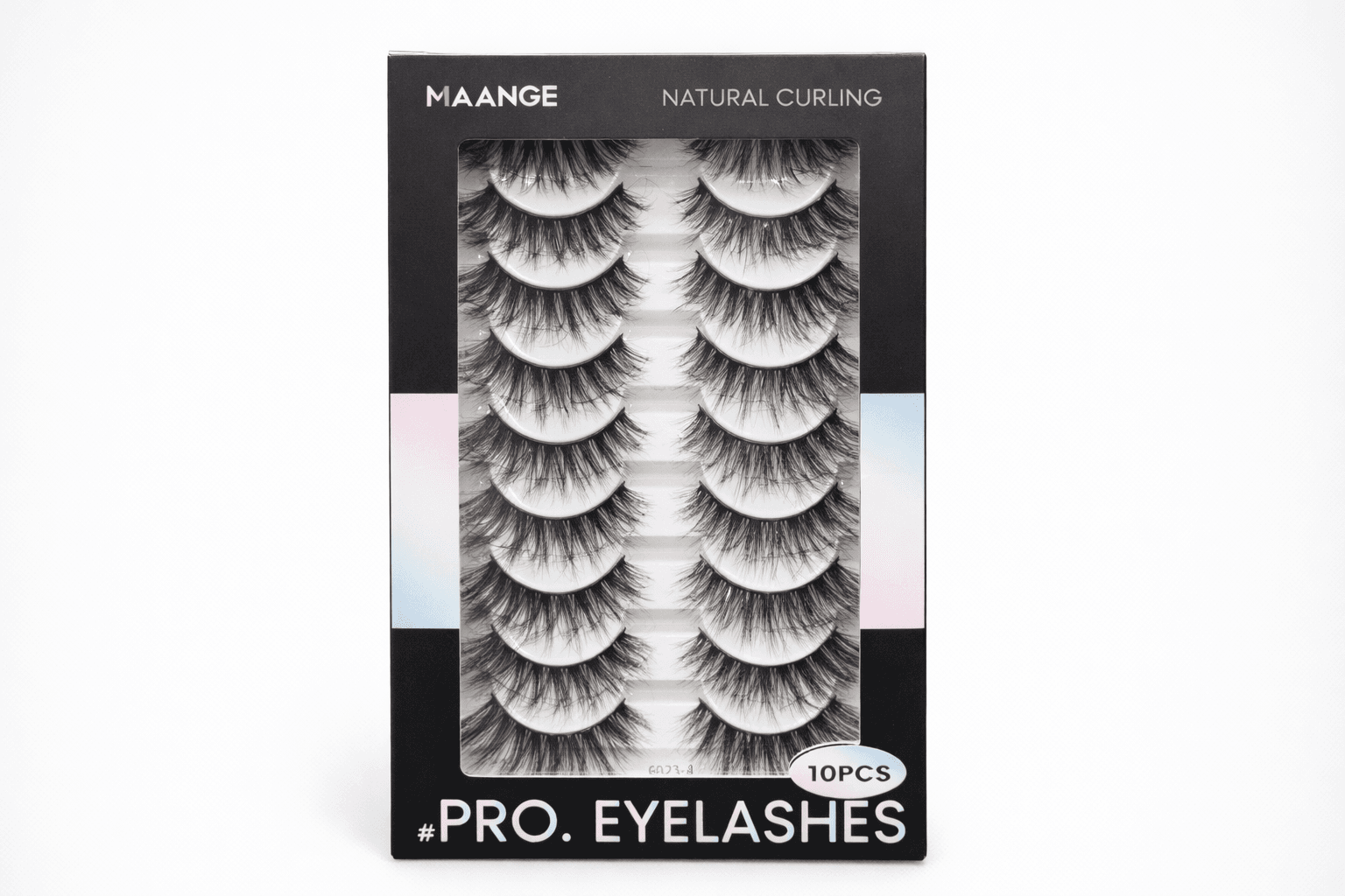 maange pro eyelash 10 pair - Image 1