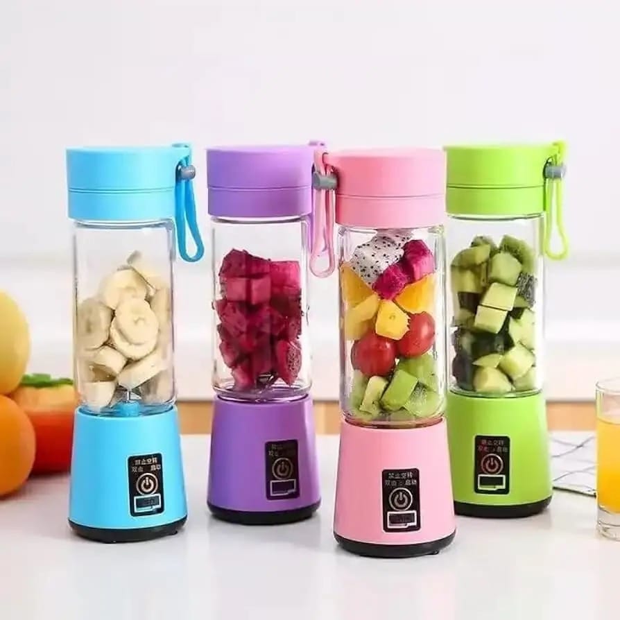 USB Rechargable Mini Portable Fruit & Vegetable Blender - Image 1