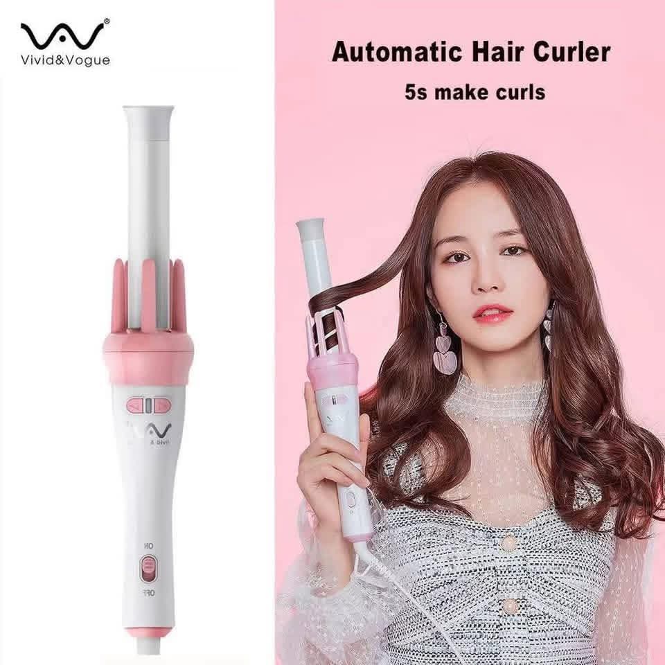 automatic hair curlur+ v&g heat spray - Image 1