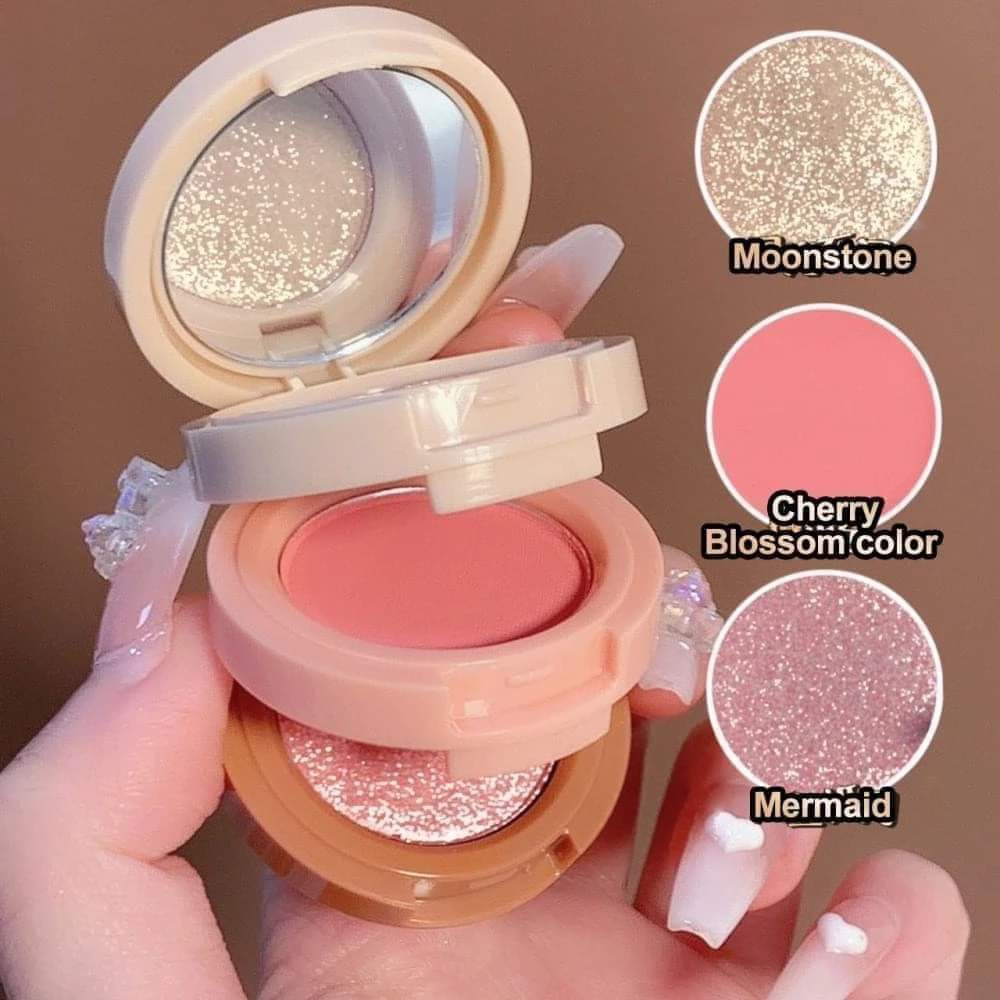miss Lara 3 in 1 hilighter and blush shade 1/2 - Image 1